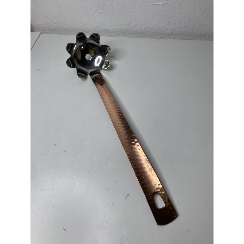 Cambridge Silversmiths Hammered Copper Spaghetti Server